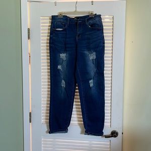 Like new L&B mid rise boyfriend jean size 14